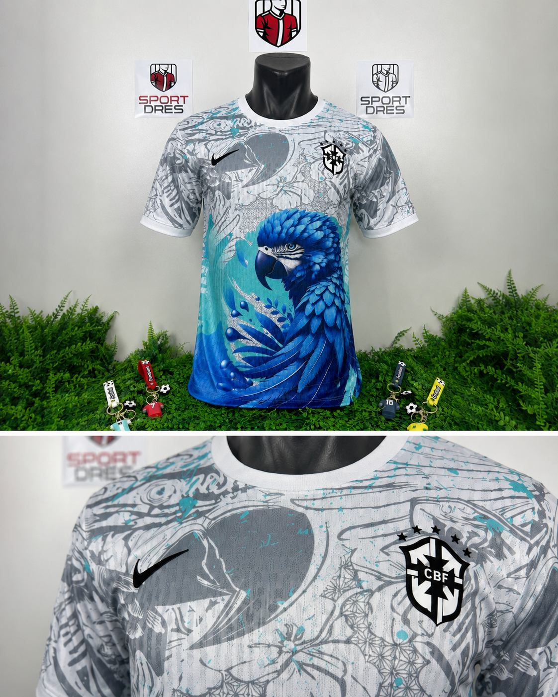 Brazil "Blue Parrot" Special Edition Jersey