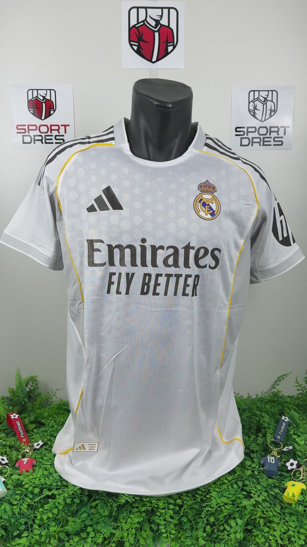 Real Madrid "Mbappé 10" Home Jersey 2025/2026