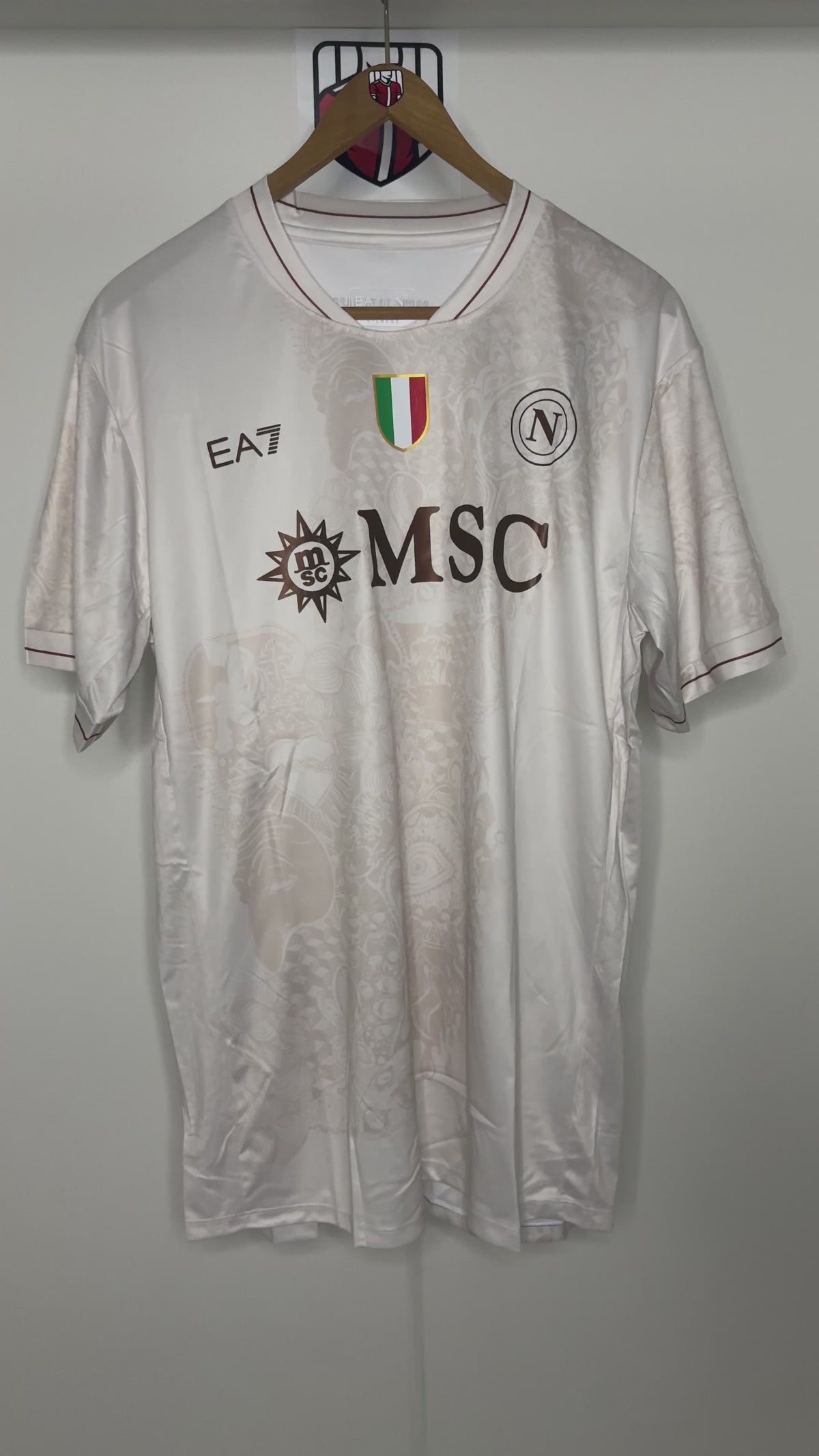 Napoli EA7 Away Jersey 2025/2026
